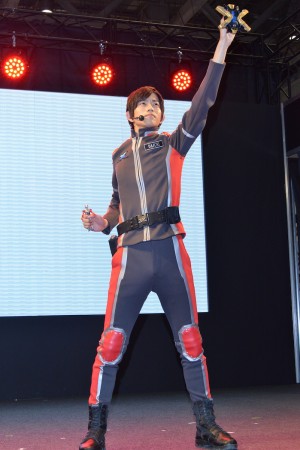 高橋健介、『ウルトラマンX』製作発表会にて