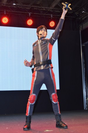 高橋健介、『ウルトラマンX』製作発表会にて