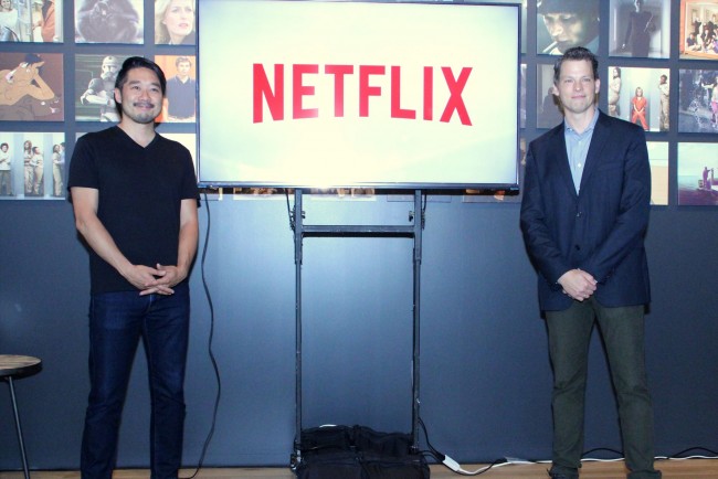 Netflixプレゼンテーションの様子