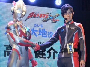 高橋健介、『ウルトラマンX』製作発表会にて
