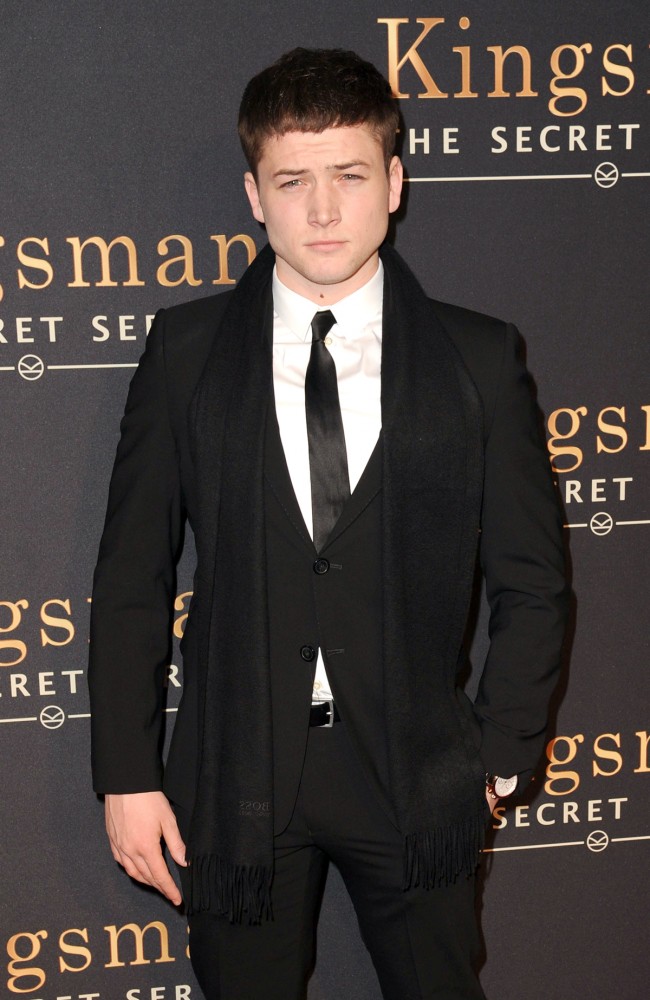 タロン・エガートン、Taron Egerton　 KINGSMAN：THE SECRET SERVICE Premiere　February 9，2015