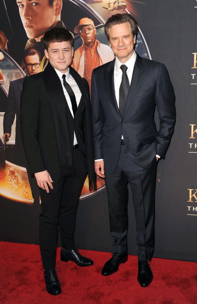 タロン・エガートン、Taron Egerton　 KINGSMAN：THE SECRET SERVICE Premiere　February 9，2015