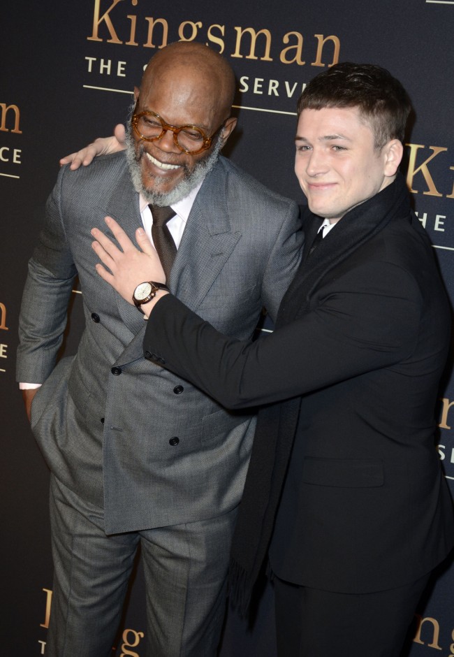 タロン・エガートン、Taron Egerton　 KINGSMAN：THE SECRET SERVICE Premiere　February 9，2015