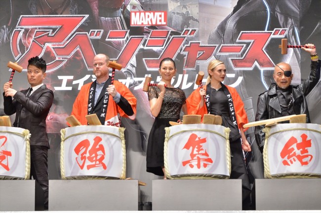 『アベンジャーズ エイジ・オブ・ウルトロン』来日ジャパンプレミア