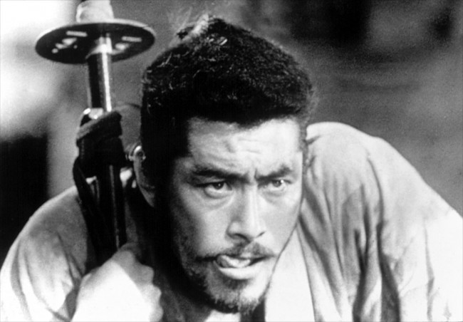 世界で高い評価を得る『七人の侍』での三船敏郎さん（※映画『七人の侍』より）