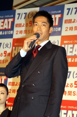 『HEAT』制作発表会見に登場したAKIRA（EXILE）