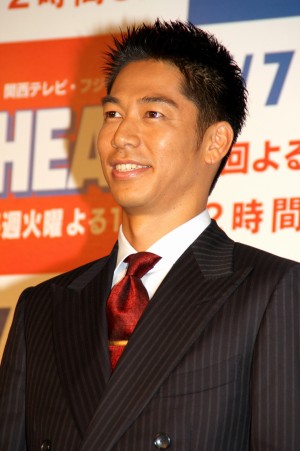 『HEAT』制作発表会見に登場したAKIRA（EXILE）