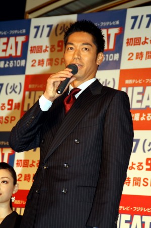 『HEAT』制作発表会見に登場したAKIRA（EXILE）