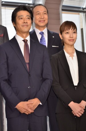 『リスクの神様』制作発表会見の様子