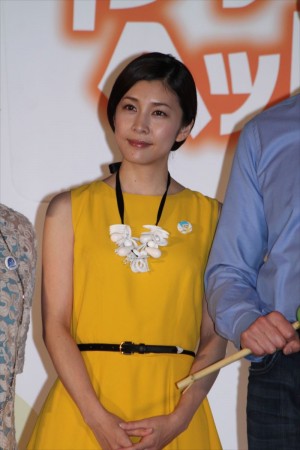 竹内結子、『インサイド・ヘッド』来日記者会見にて