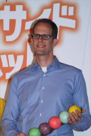 ピート・ドクター監督、『インサイド・ヘッド』来日記者会見にて