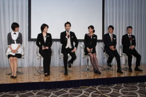 『ホテルコンシェルジュ』制作発表の様子