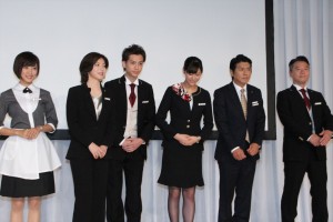 『ホテルコンシェルジュ』制作発表の様子