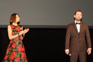 『アベンジャーズ／エイジ・オブ・ウルトロン』日本語版完成披露試写会の様子