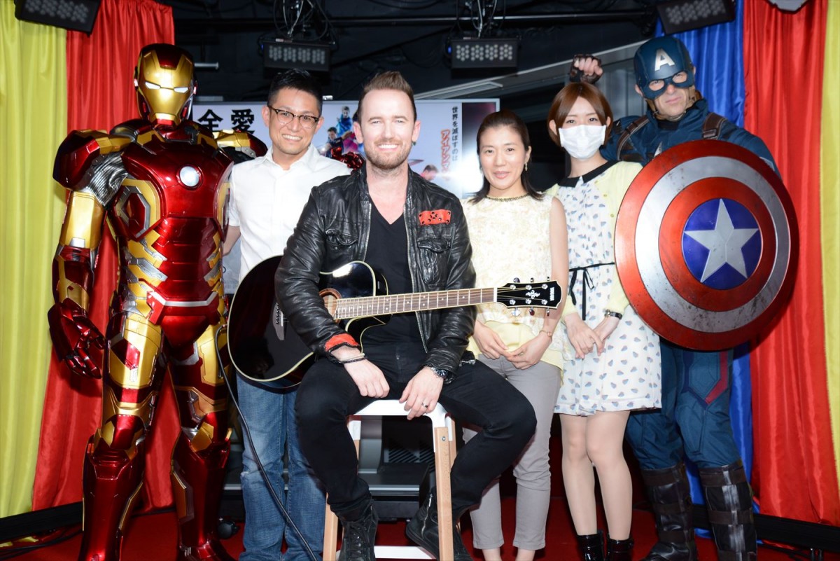 『アベンジャーズ』イメージソング熱唱　スウェーデン出身歌手レトブ、来日で生歌披露