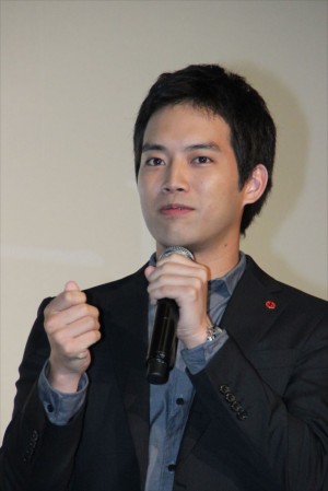 三浦貴大、『探偵の探偵』舞台挨拶にて