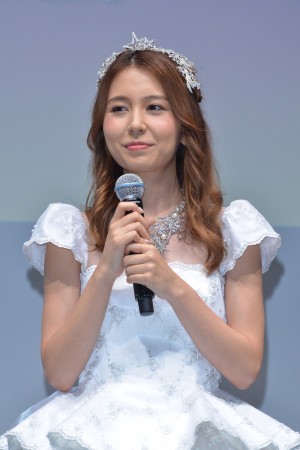 『ディズニー マジックキャッスル マイ・ハッピー・ライフ2』新商品発表会に登場したMay J.