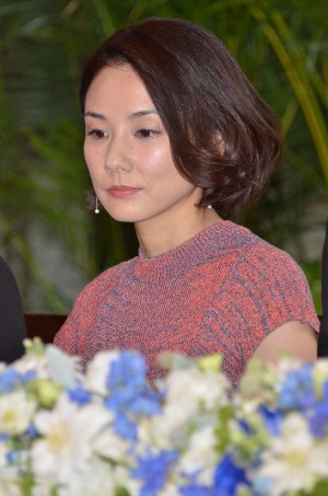 吉田羊、『恋仲』制作発表会見にて