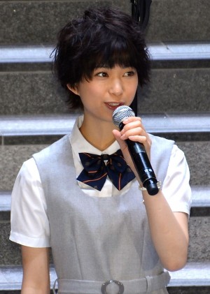 森川葵、『表参道高校合唱部！』制作発表会にて