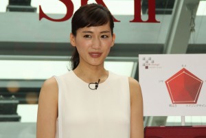 「この夏SK‐IIと 『運命よりも、きれいになろう。』 “美肌チェンジ” 披露イベント」に出席した綾瀬はるか