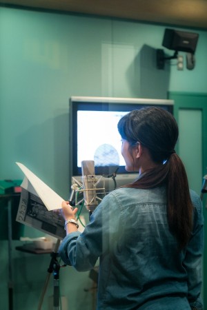 TVアニメ『ワカコ酒』アフレコ現場の様子