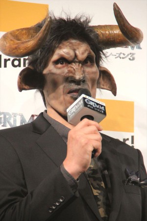 篠原信一、『GRIMM／グリム シーズン3』プレミア試写会にて