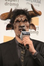 篠原信一、『GRIMM／グリム シーズン3』プレミア試写会にて