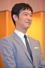 『真田丸』出演者発表会見に出席した堺雅人