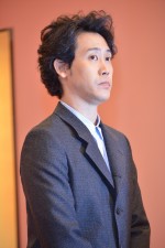 『真田丸』出演者発表会見に出席した大泉洋