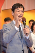 『真田丸』出演者発表会見に出席した堺雅人