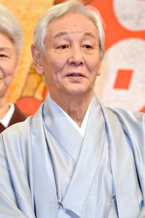 『真田丸』出演者発表会見に出席した近藤正臣