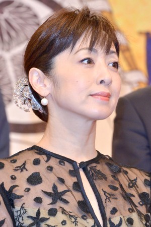 『真田丸』出演者発表会見に出席した斉藤由貴