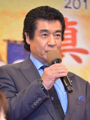 『真田丸』出演者発表会見に出席した藤岡弘、