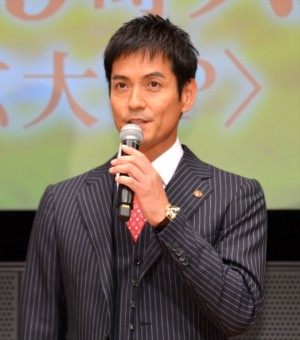 沢村一樹、『ナポレオンの村』完成披露試写会にて