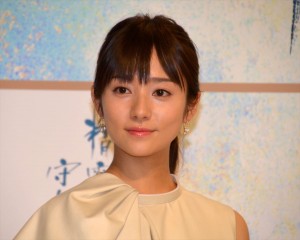 木村文乃、『精霊の守り人』出演者発表会見にて