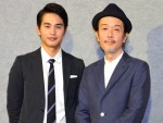 中村蒼、リリー・フランキー、『洞窟おじさん』会見にて