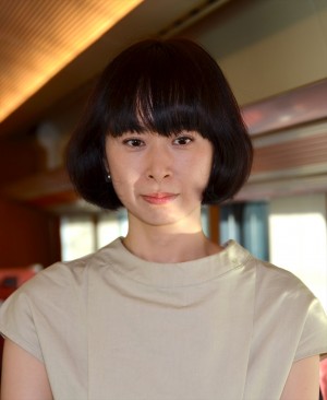 映画『ロマンス』ロマンスカーイベントに出席したタナダユキ監督