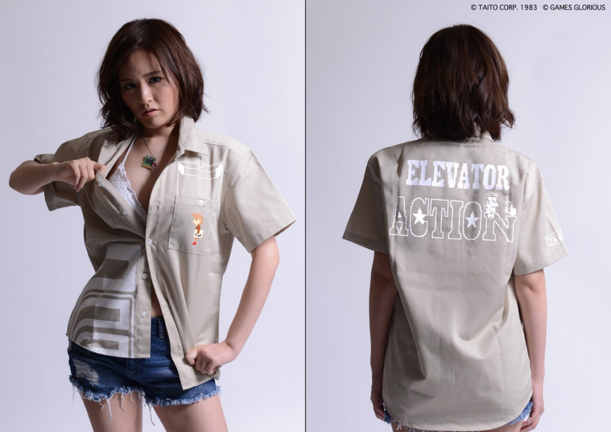 『奇々怪界』『バブルボブル』…タイトー名作ゲームがTシャツ＆ワーキングシャツに