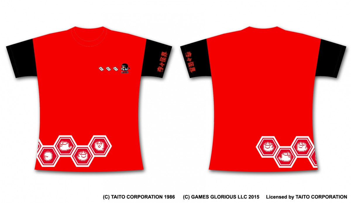 『奇々怪界』『バブルボブル』…タイトー名作ゲームがTシャツ＆ワーキングシャツに