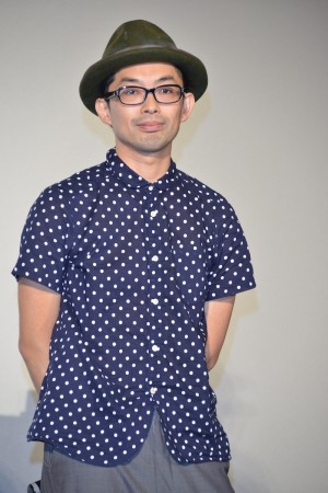 『新★乾杯戦士アフターV』完成披露大宴会イベントに出席した細川徹監督