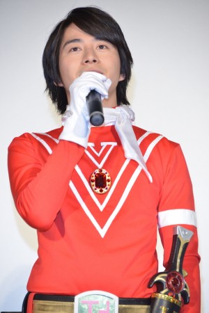 『新★乾杯戦士アフターV』完成披露大宴会イベントに出席した村井良大