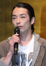 森山未來、『煙霞‐Gold Rush‐』第一話完成披露試写会にて