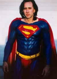 ニコラス・ケイジ、幻のスーパーマン画像が公開