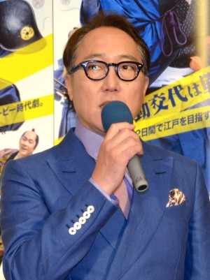 浅田次郎、BS時代劇『一路』記者会見にて
