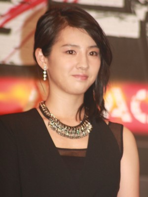 『進撃の巨人 ATTACK ON TITAN』完成披露ジャパンプレミアに登場した桜庭ななみ