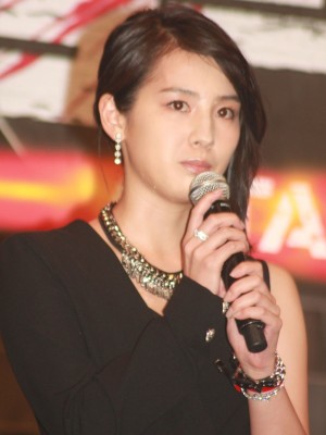 『進撃の巨人 ATTACK ON TITAN』完成披露ジャパンプレミアに登場した桜庭ななみ