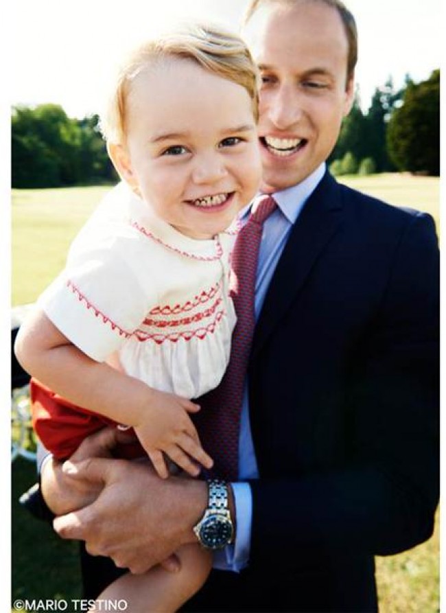 ジョージ王子、ウィリアム王子、Prince George, Prince William