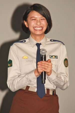 榮倉奈々、『図書館戦争－THE LAST MISSION－』完成報告会見にて