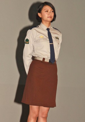 榮倉奈々、『図書館戦争－THE LAST MISSION－』完成報告会見にて