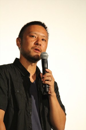 『コープスパーティー』完成披露試写会に登壇した山田雅史監督